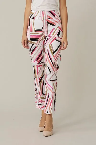 Abstract Print Crop Pant