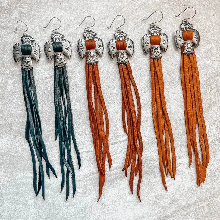 Arlee Concho Tassel Earrings