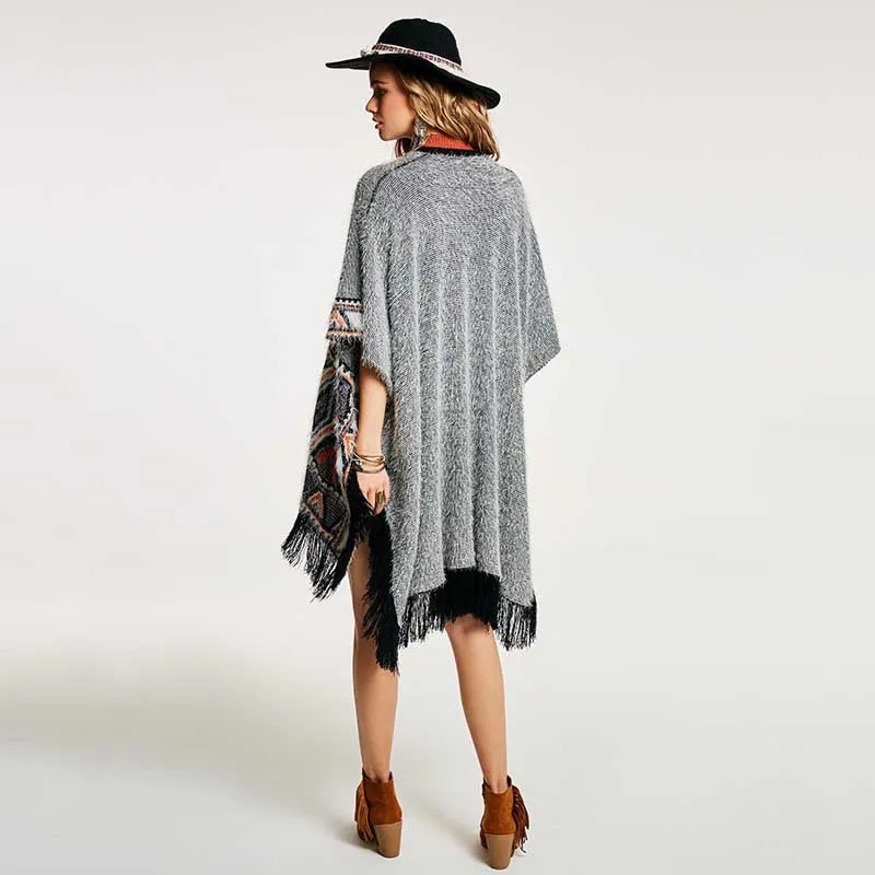 Autumn Patchwork Cape