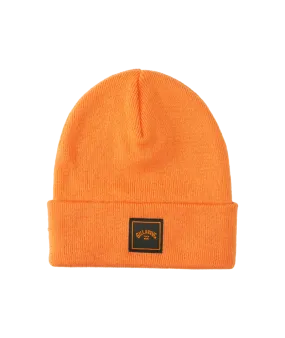 Billabong Stacked Beanie-Orange Red