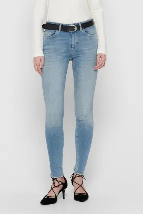 Blush Mid Jeans - Light Blue Denim