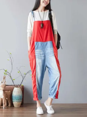 Call Me Crazy Denim Overall Dungarees