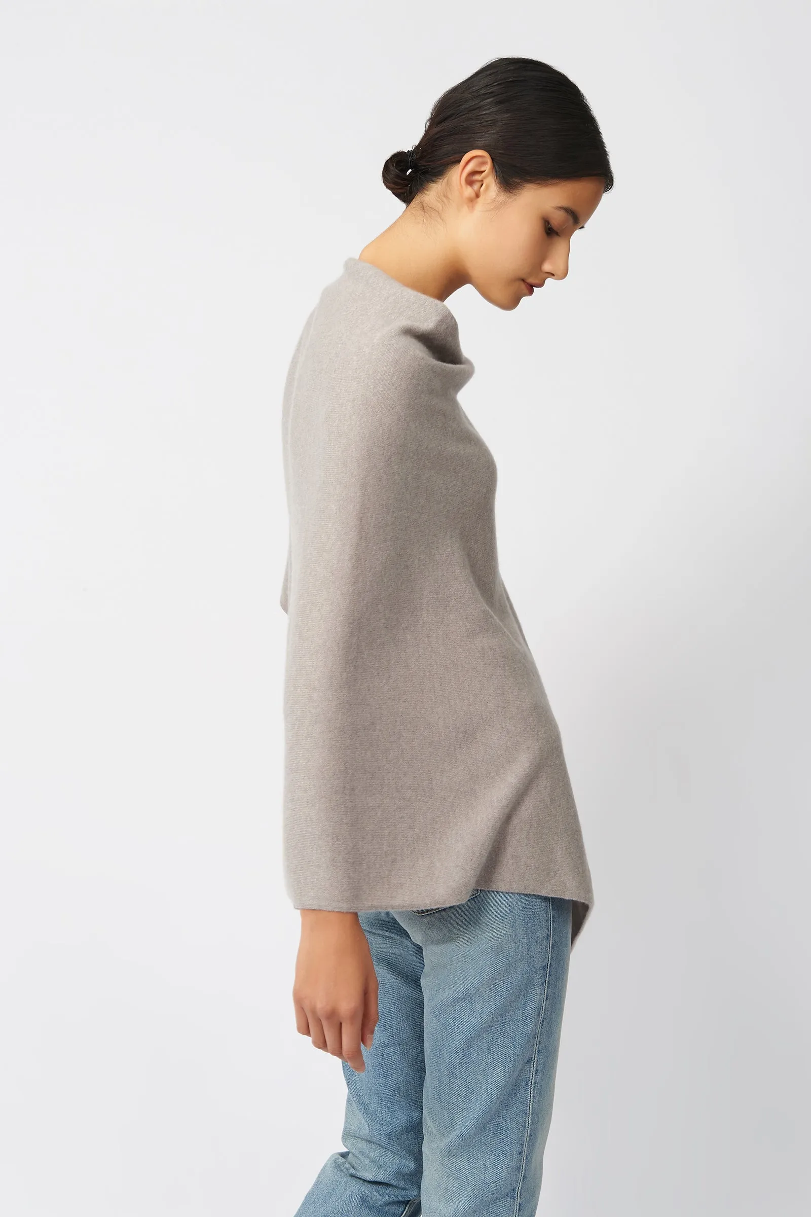 Cashmere Poncho - Drift