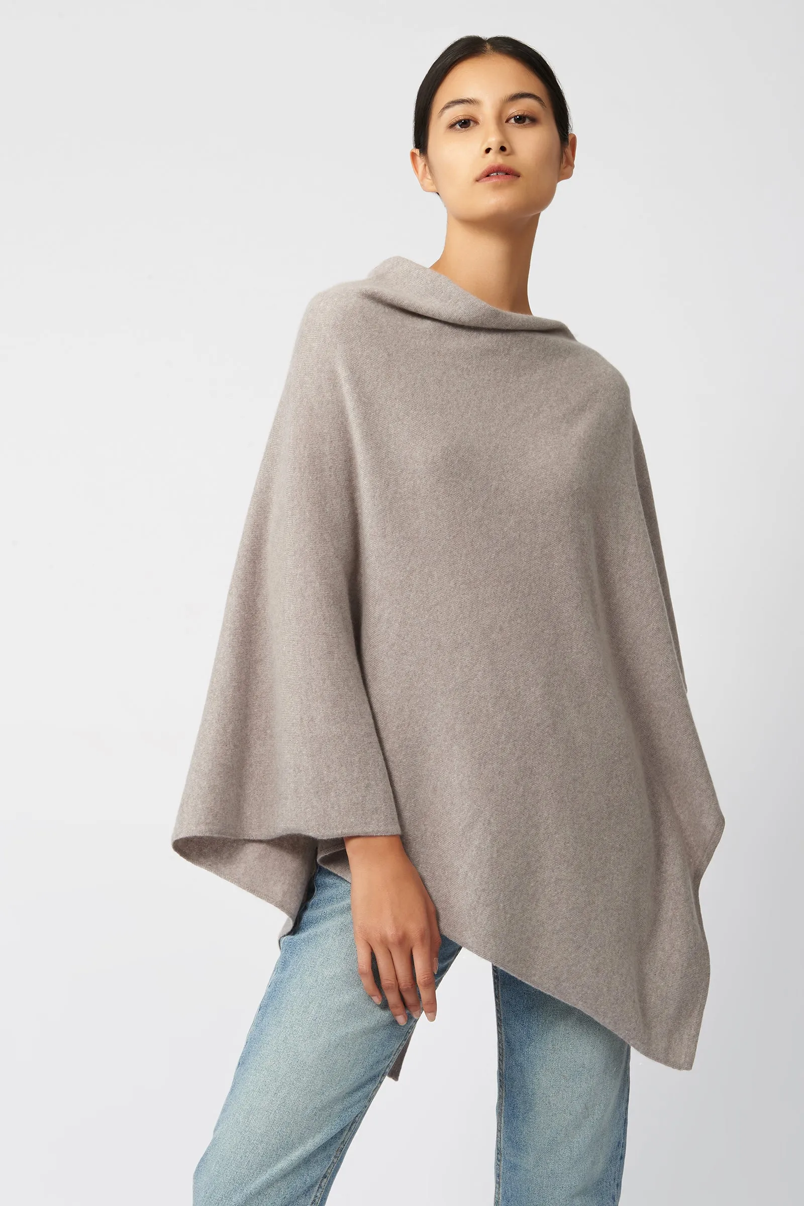 Cashmere Poncho - Drift