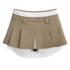 Charming Mini Pleated Skirt