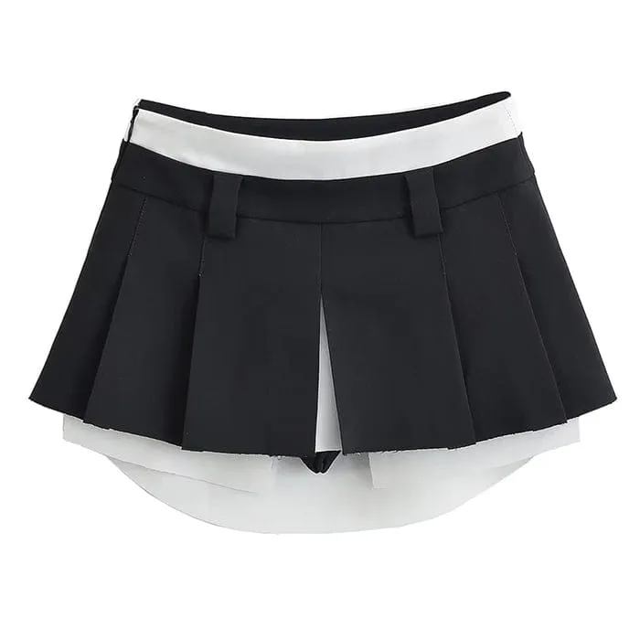 Charming Mini Pleated Skirt