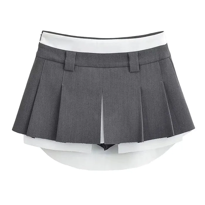 Charming Mini Pleated Skirt