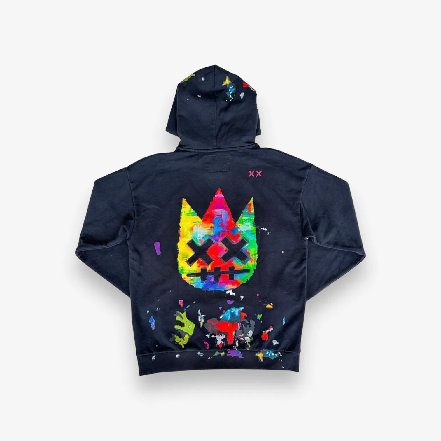 Cult of Individuality Pullover Hoodie Multicolor Black