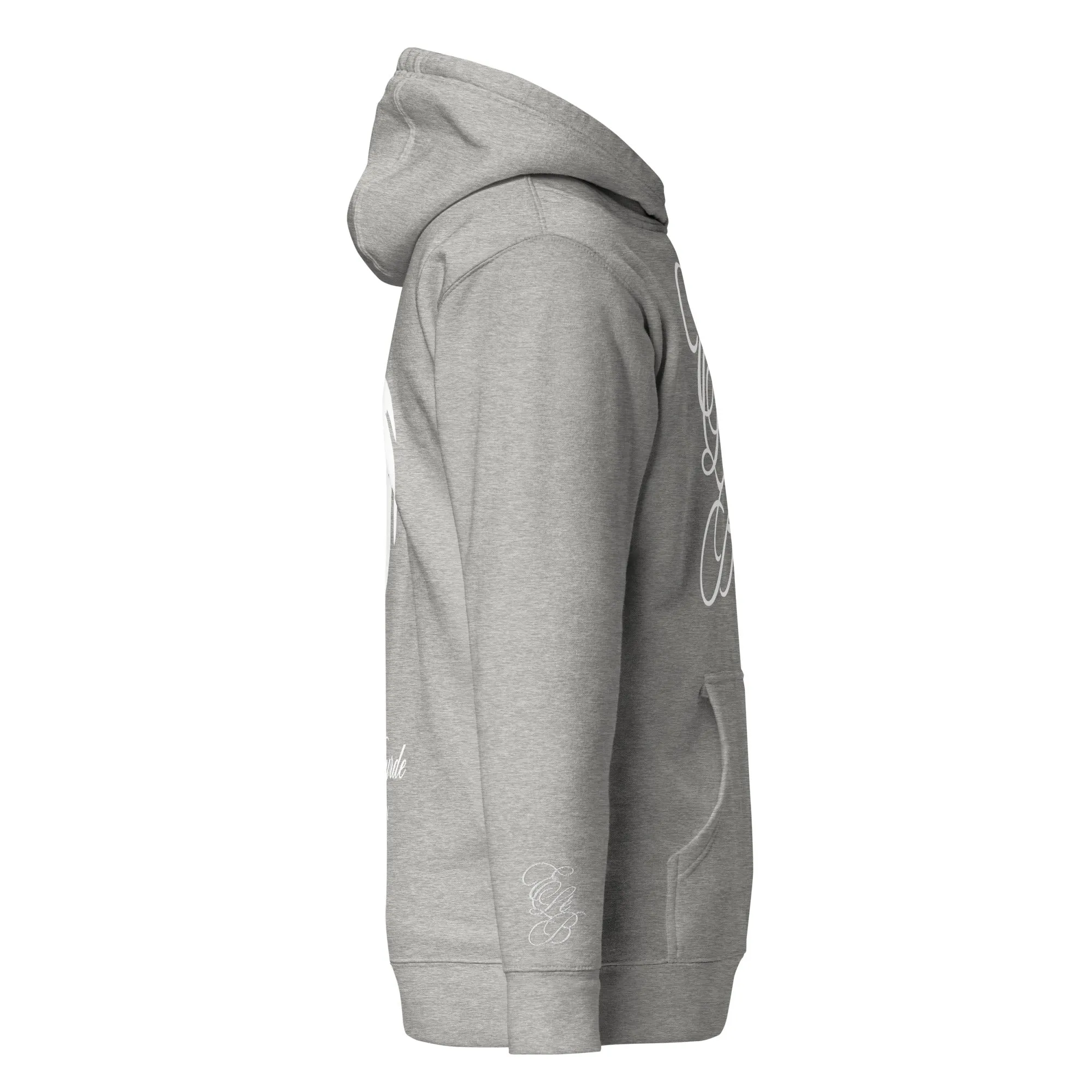 EARLE LE' BYRDE "Large Signature" Logo Fleece Pull-Over Hoodie