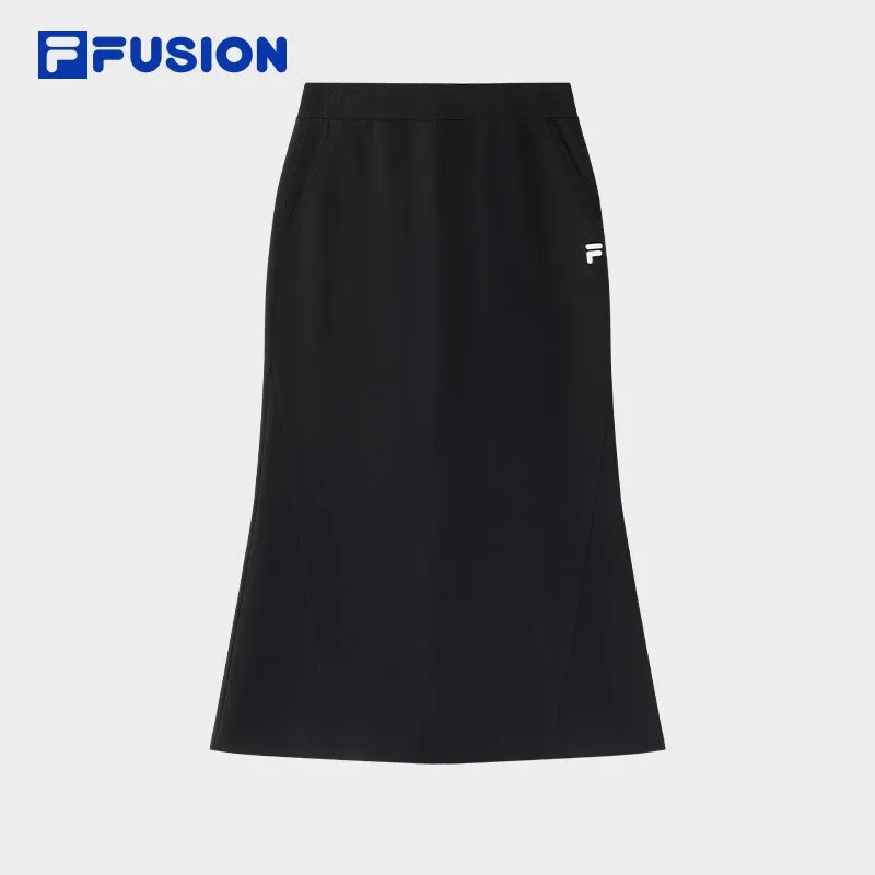 FILA FUSION INLINE FUSION LIFE X FUSIONEER FIELD OF CLASSIC Women Knitted Dress (Black / Grey)