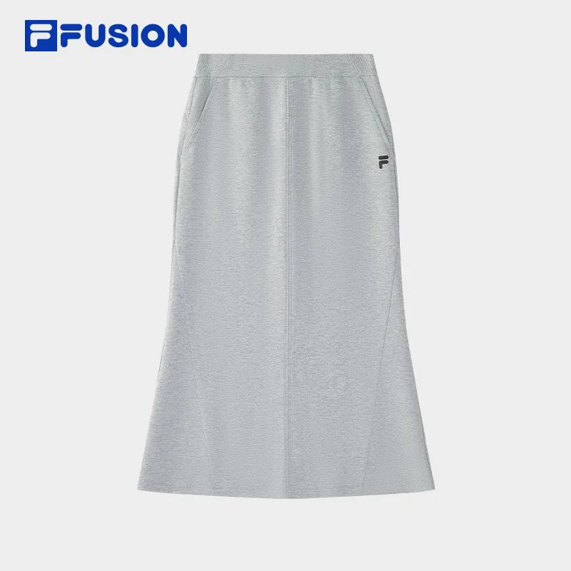 FILA FUSION INLINE FUSION LIFE X FUSIONEER FIELD OF CLASSIC Women Knitted Dress (Black / Grey)