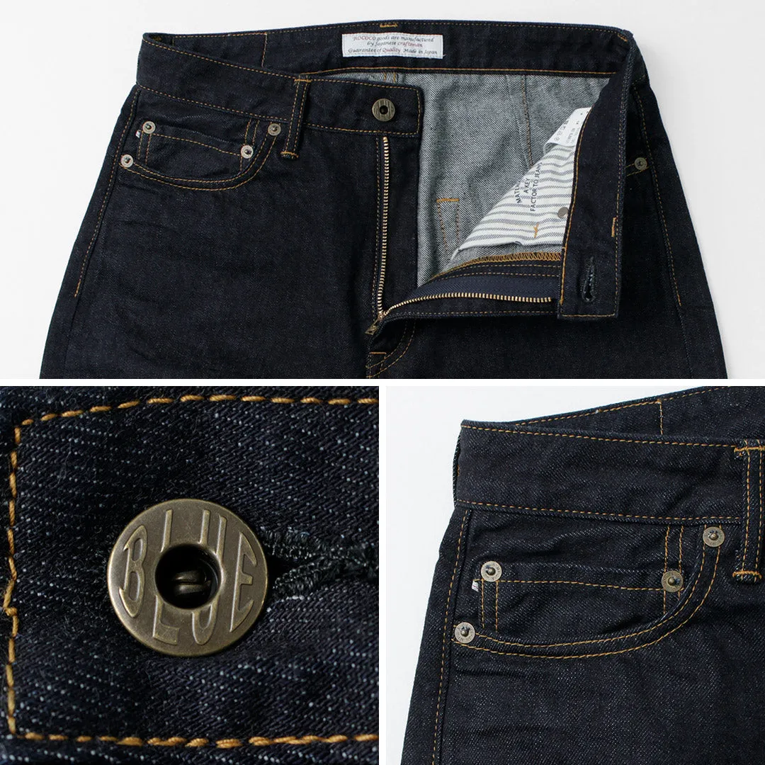 JAPAN BLUE JEANS / RJB6171 12oz selvedge wide tapered trousers