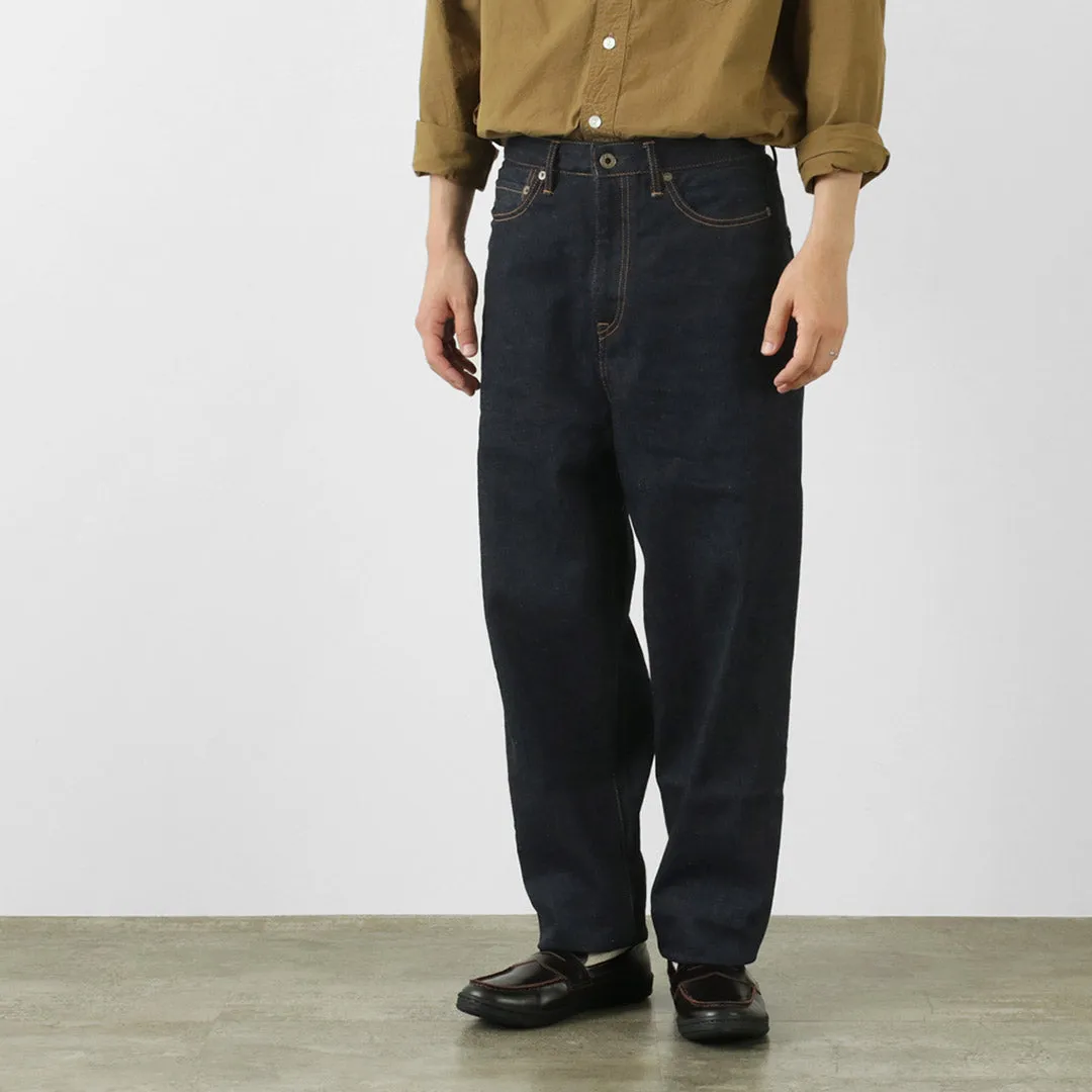 JAPAN BLUE JEANS / RJB6171 12oz selvedge wide tapered trousers