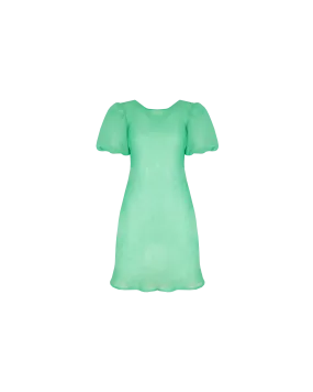 KENDALL RAMIE MINI DRESS GREEN