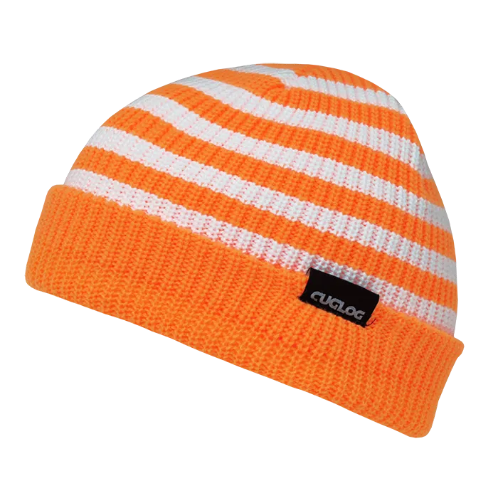 Kilimanjaro Striped Sailor Beanie, Knit Cap - Cuglog K005