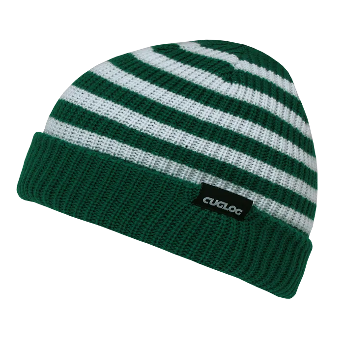 Kilimanjaro Striped Sailor Beanie, Knit Cap - Cuglog K005