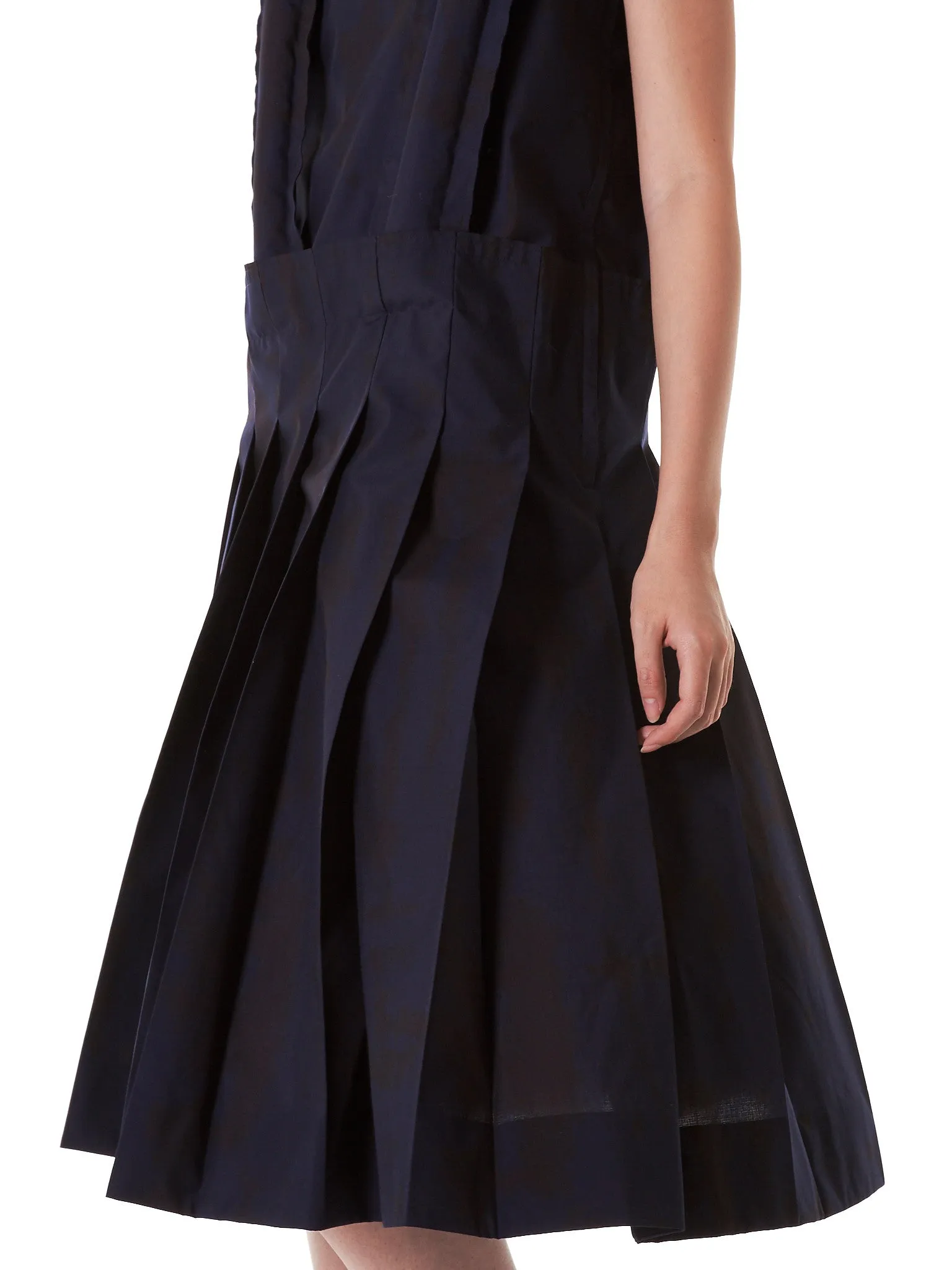 Knife-Pleated Dyed Dress (GS-A011-051-2)