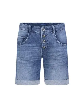 Mac Jean Short 2393 0391 D516 Mid Denim Blue