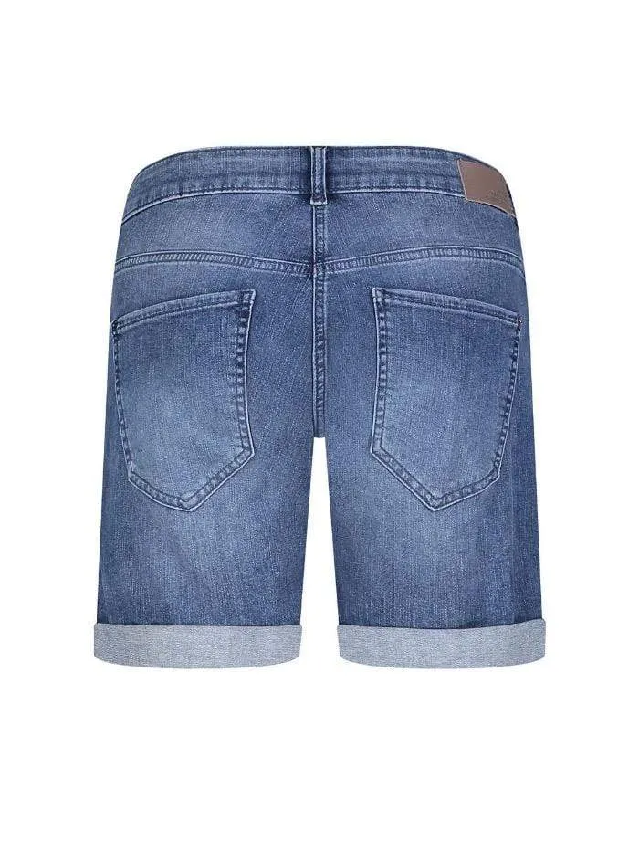 Mac Jean Short 2393 0391 D516 Mid Denim Blue