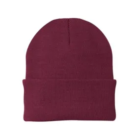 Maroon Cuff Beanie