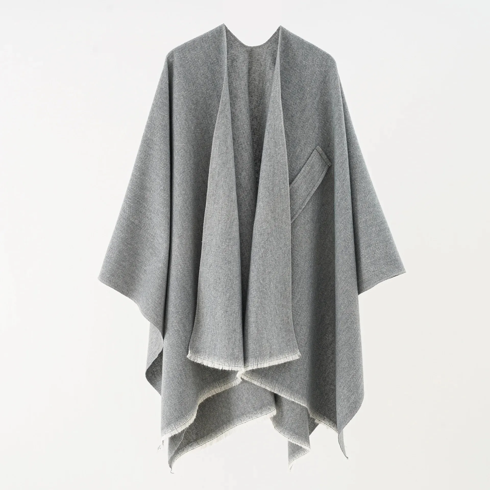 Mia Kasjmier Poncho | Retro & Stijlvol