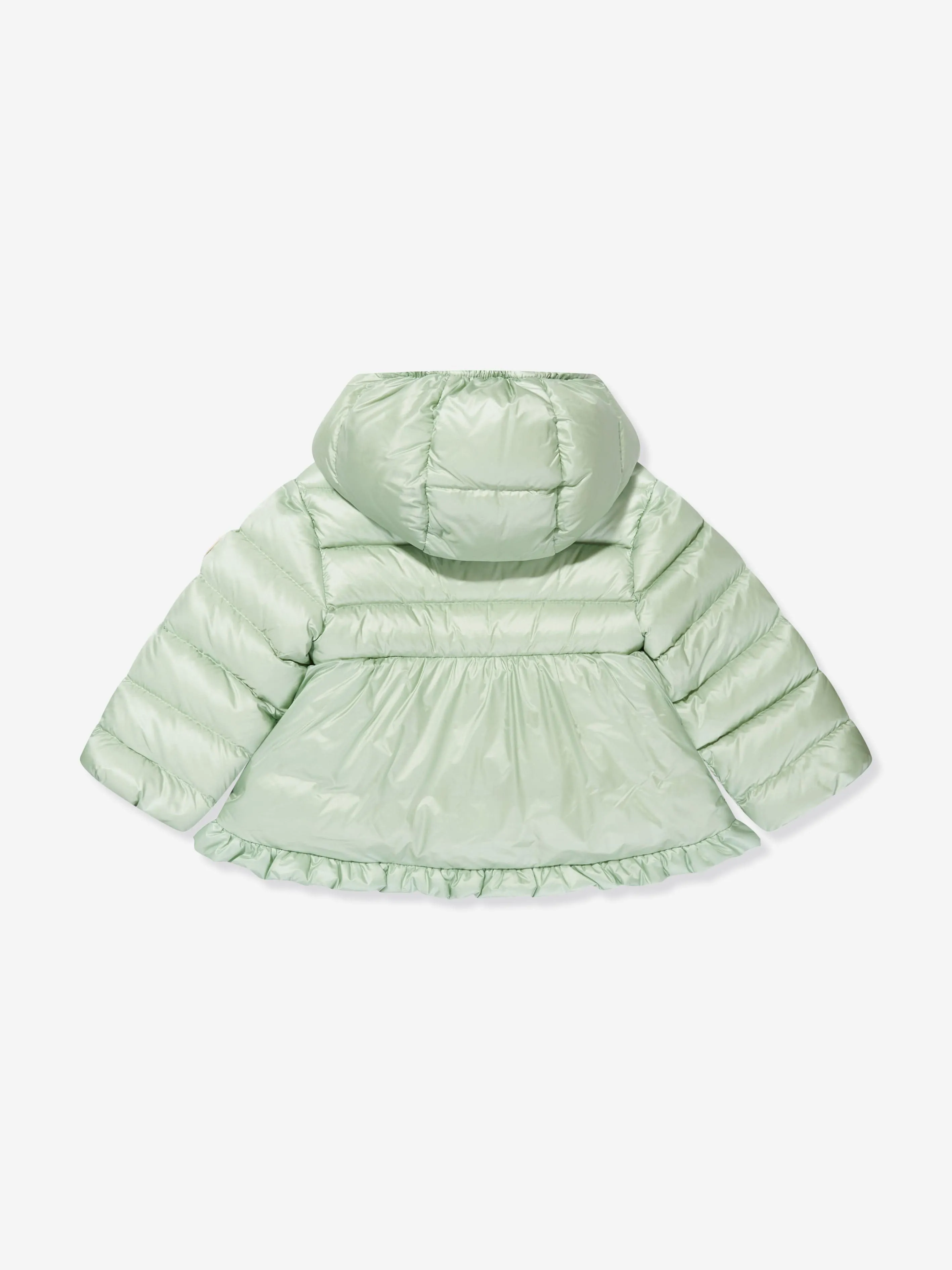 Moncler Enfant Baby Girls Down Padded Odile Jacket in Green