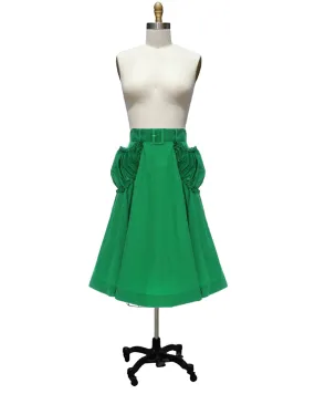 Pocketed- the Ruched Pocket Full Skirt 2 Colors