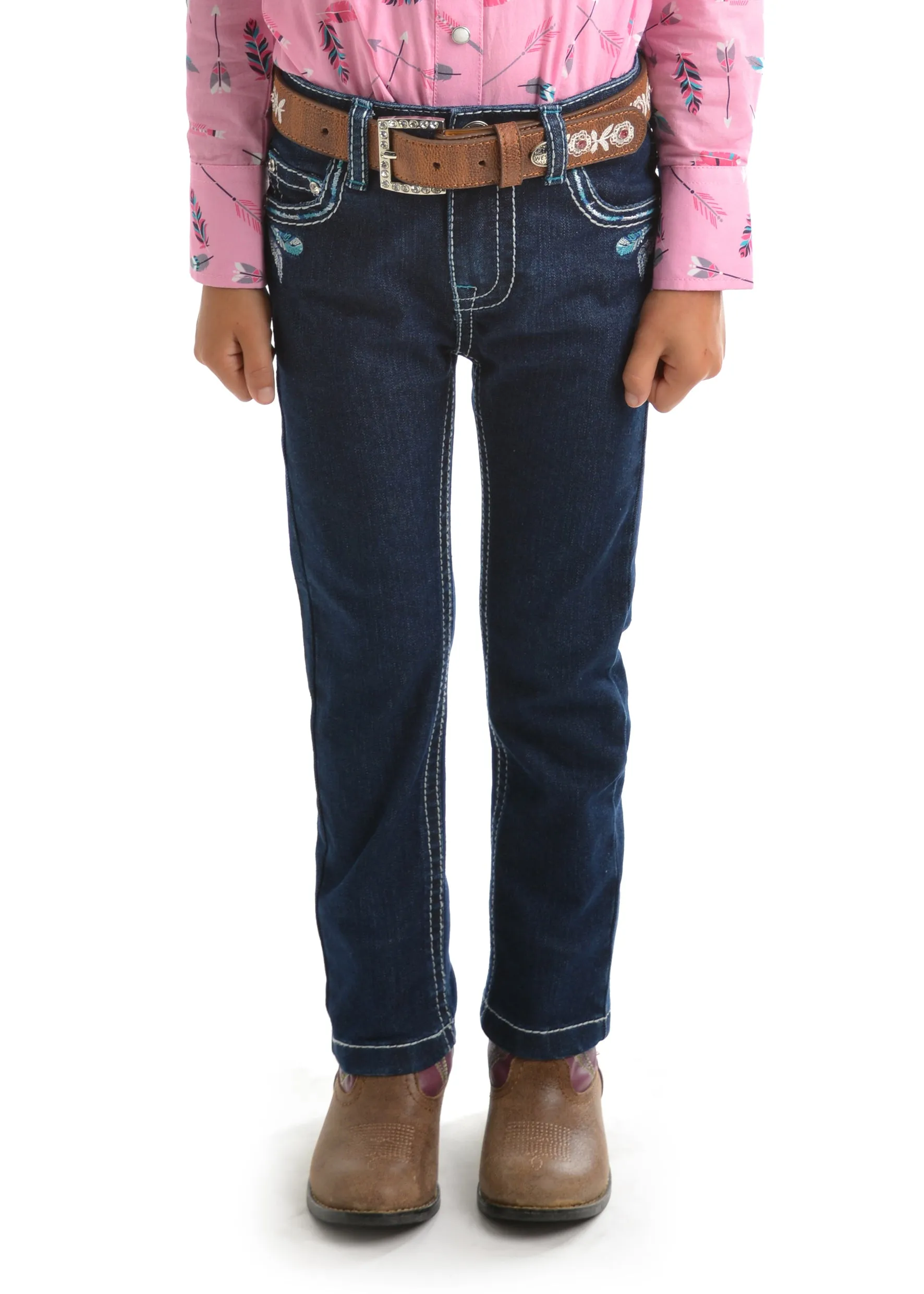 Pure Western Girls Bonnie Slim Leg Jean