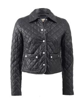 Quilted Leather Jacket