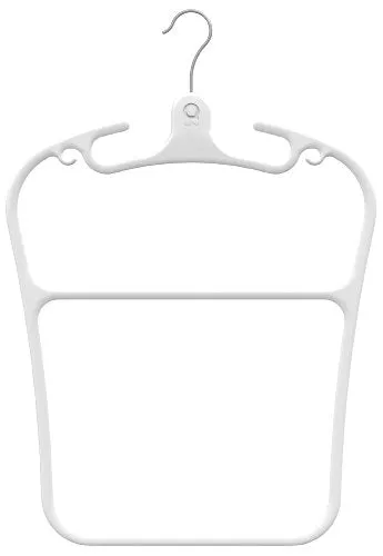 Quirky CTR-1-WHT Contour Multi-Tiered Hanger (Set of 2)