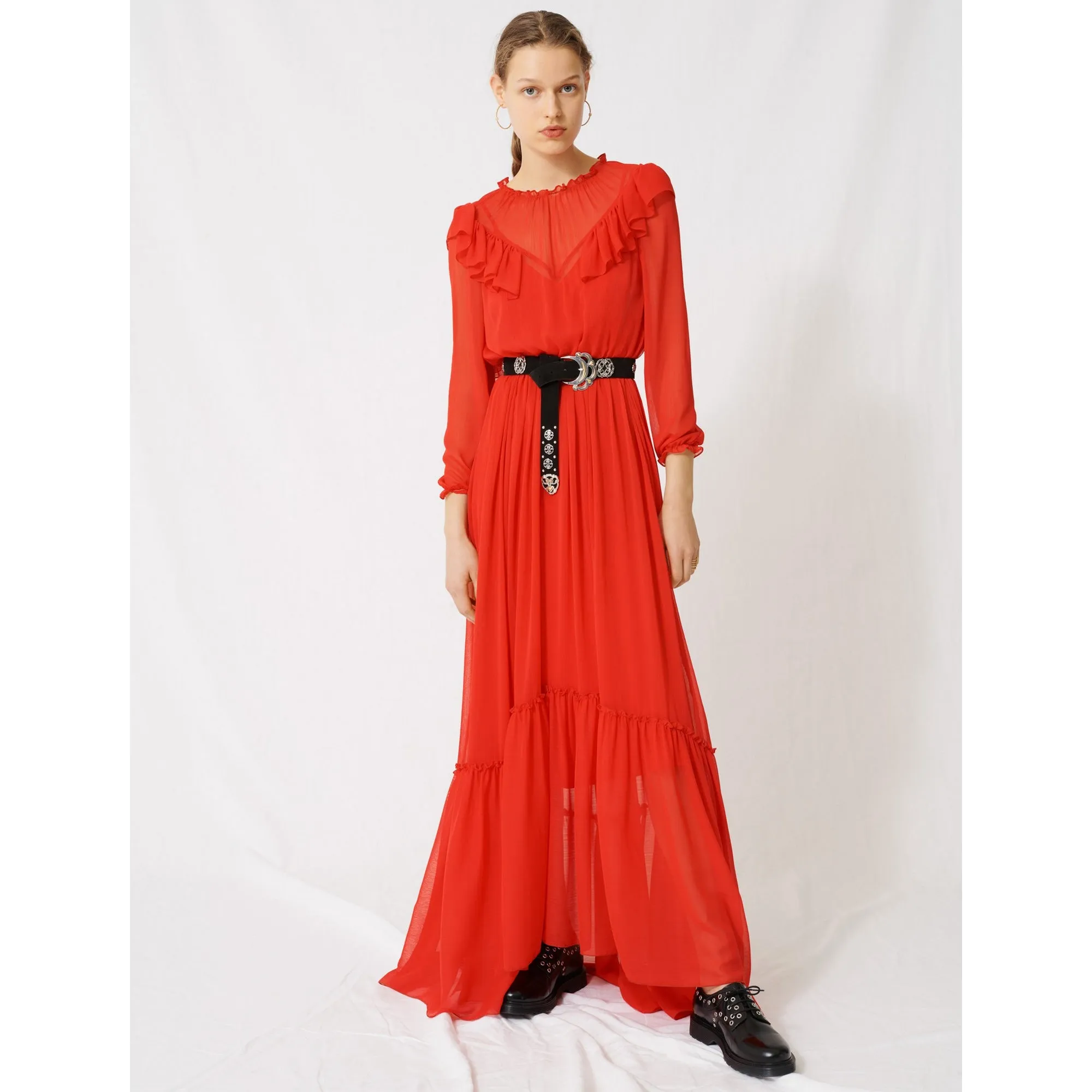 Rachana Dress - Red