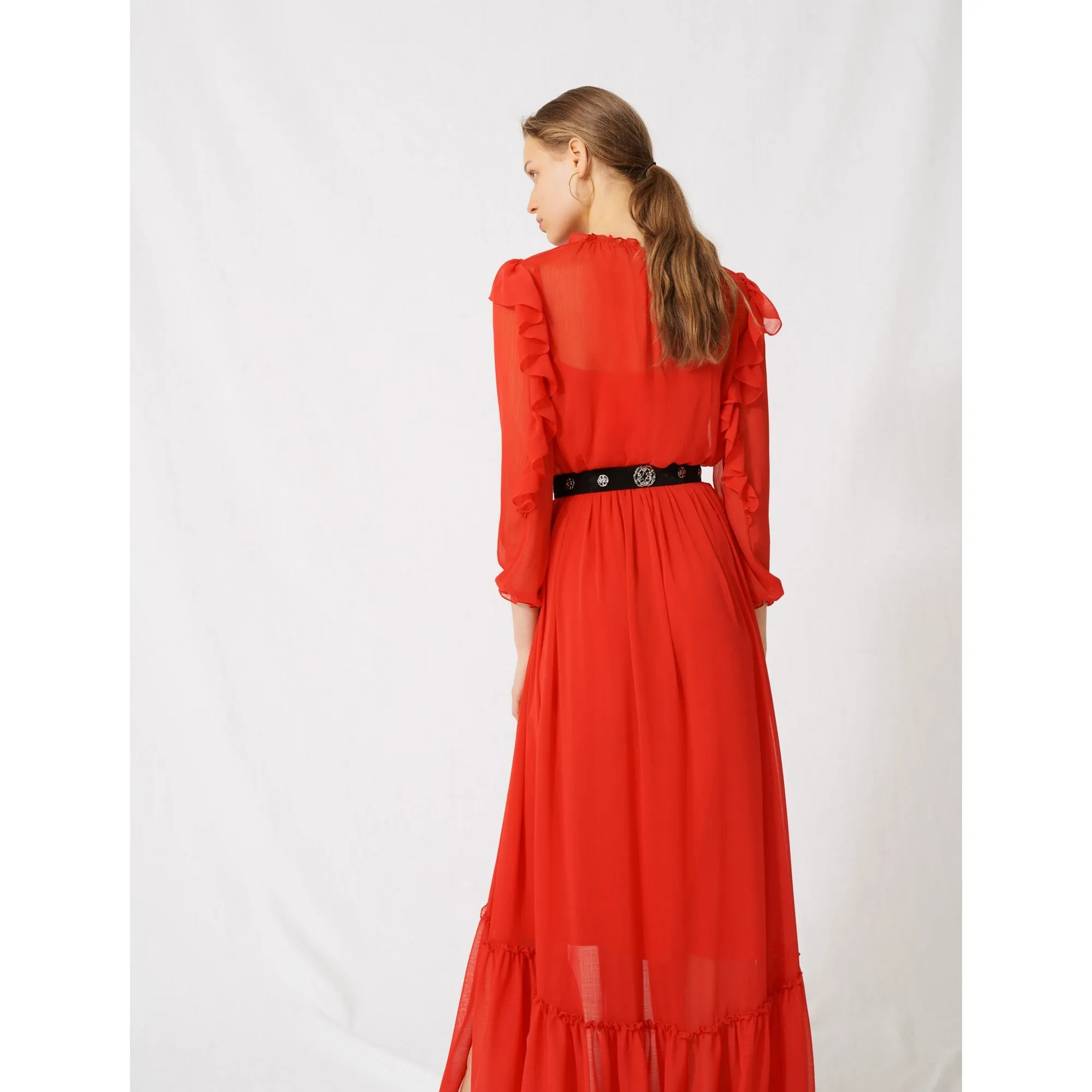 Rachana Dress - Red