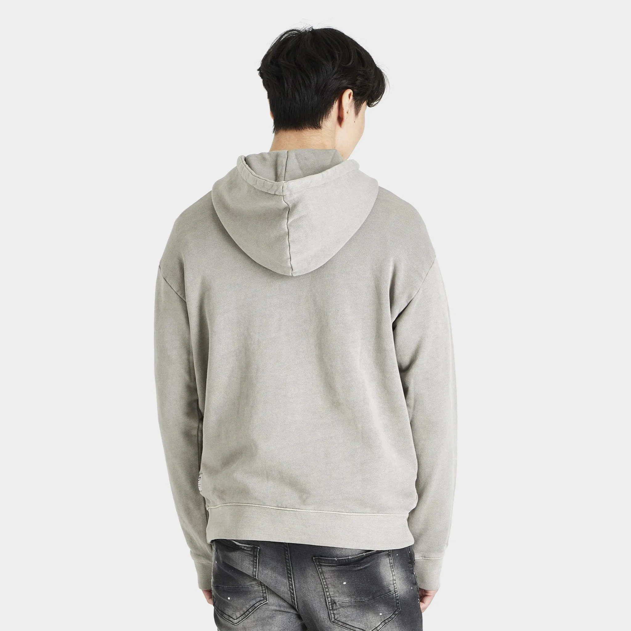 Reebok Classics Natural Dye Pullover Hoodie / Boulder Grey