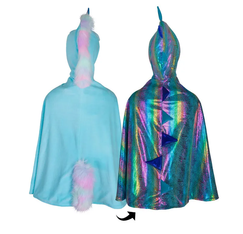 Reversible Unicorn & Dragon Cape