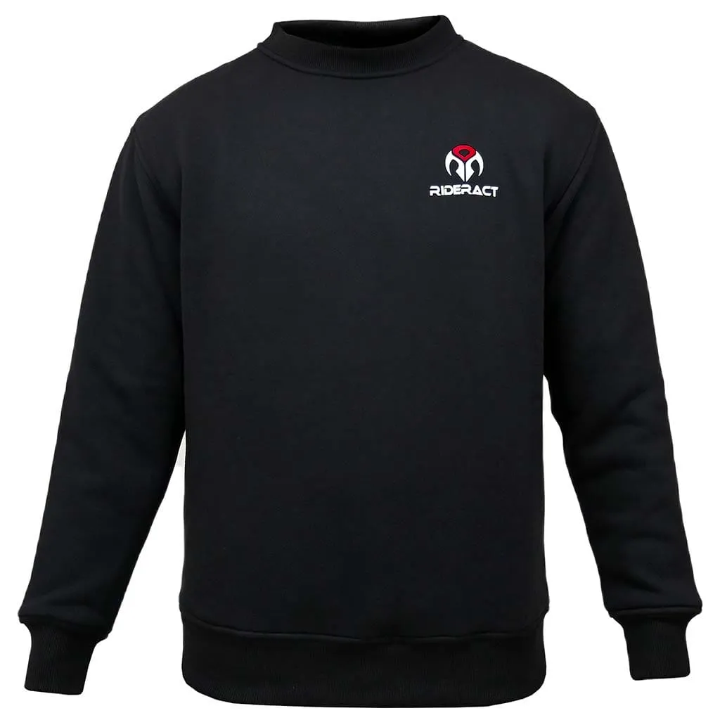 RIDERACT® Motorcycle Sweat Shirt Reinforced with Aramid Fiber