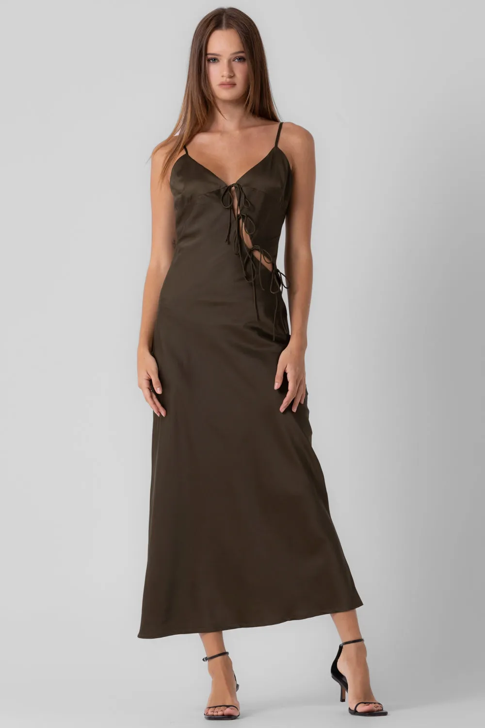 Satin Slip Dress