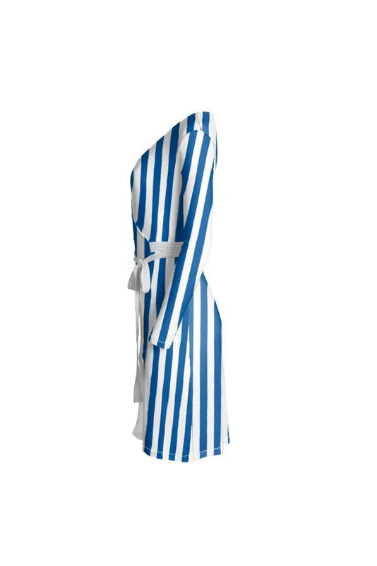 Striped Wrap Dress