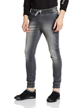 Symbol Men's Denim Jeans (AD-JG-96_Grey_32W x 29L)