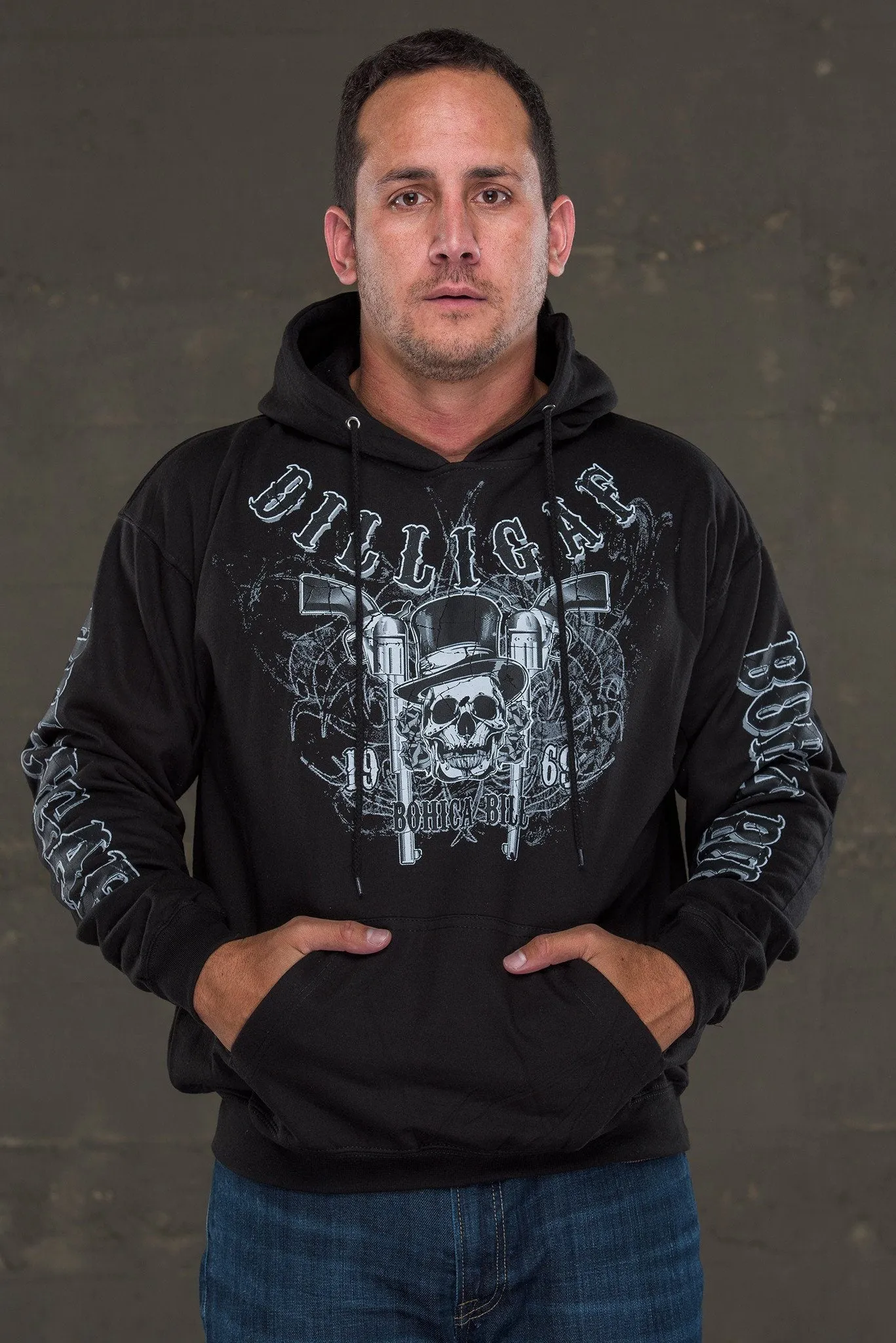 The Gunslinger from Hell Pullover Hoodie