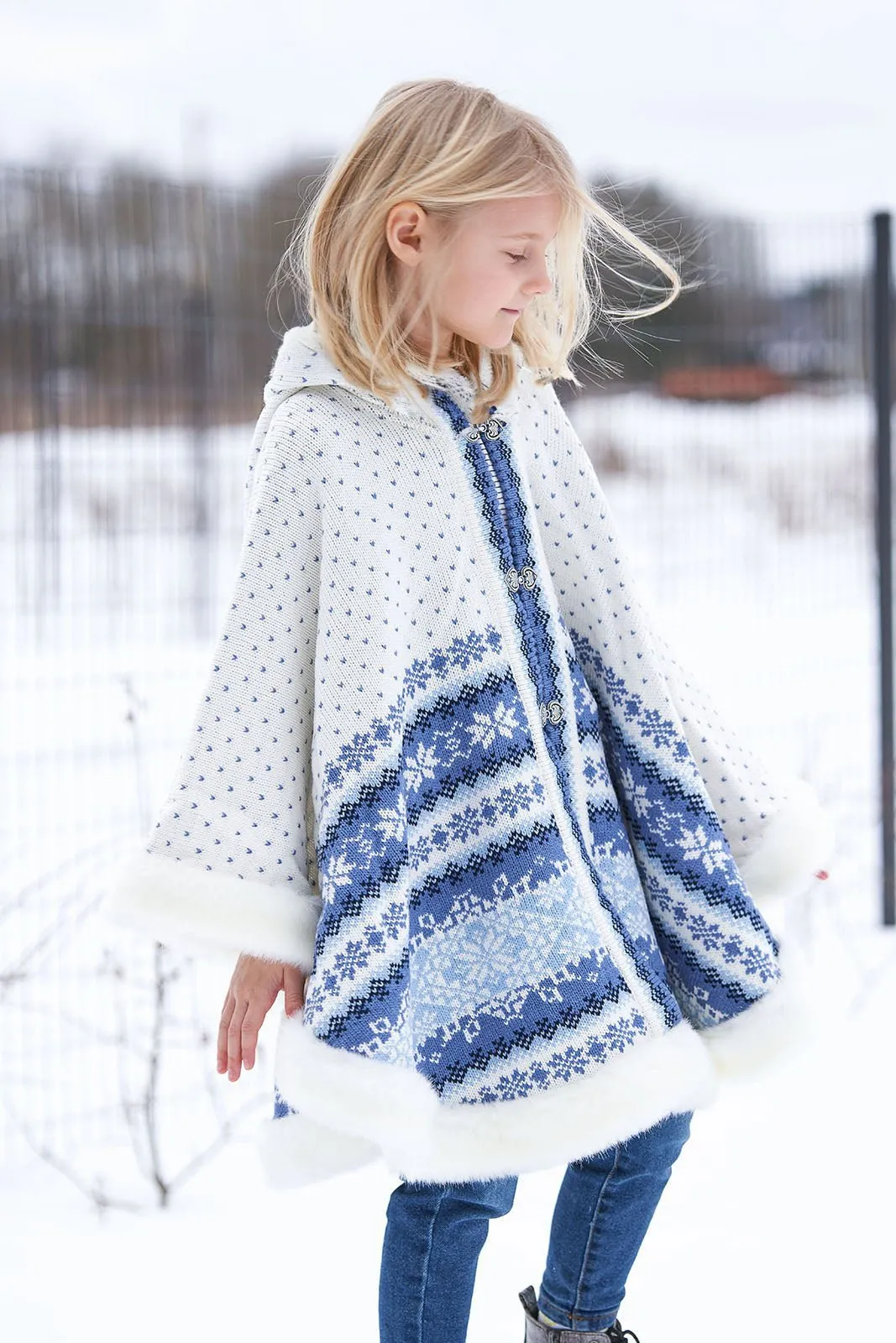 Tori kid's poncho