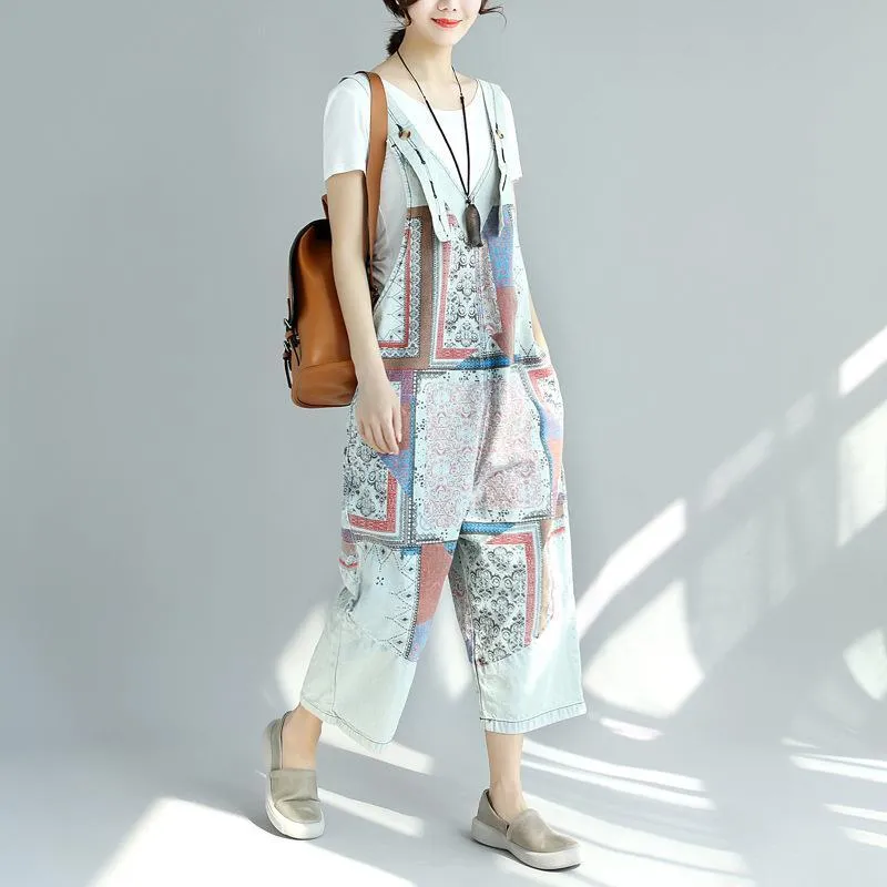 Tribal Mystery Light Blue Overall