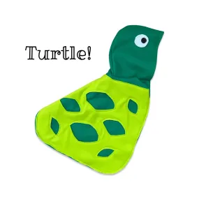 Turtle Cape with Hood, Kids Halloween Costume