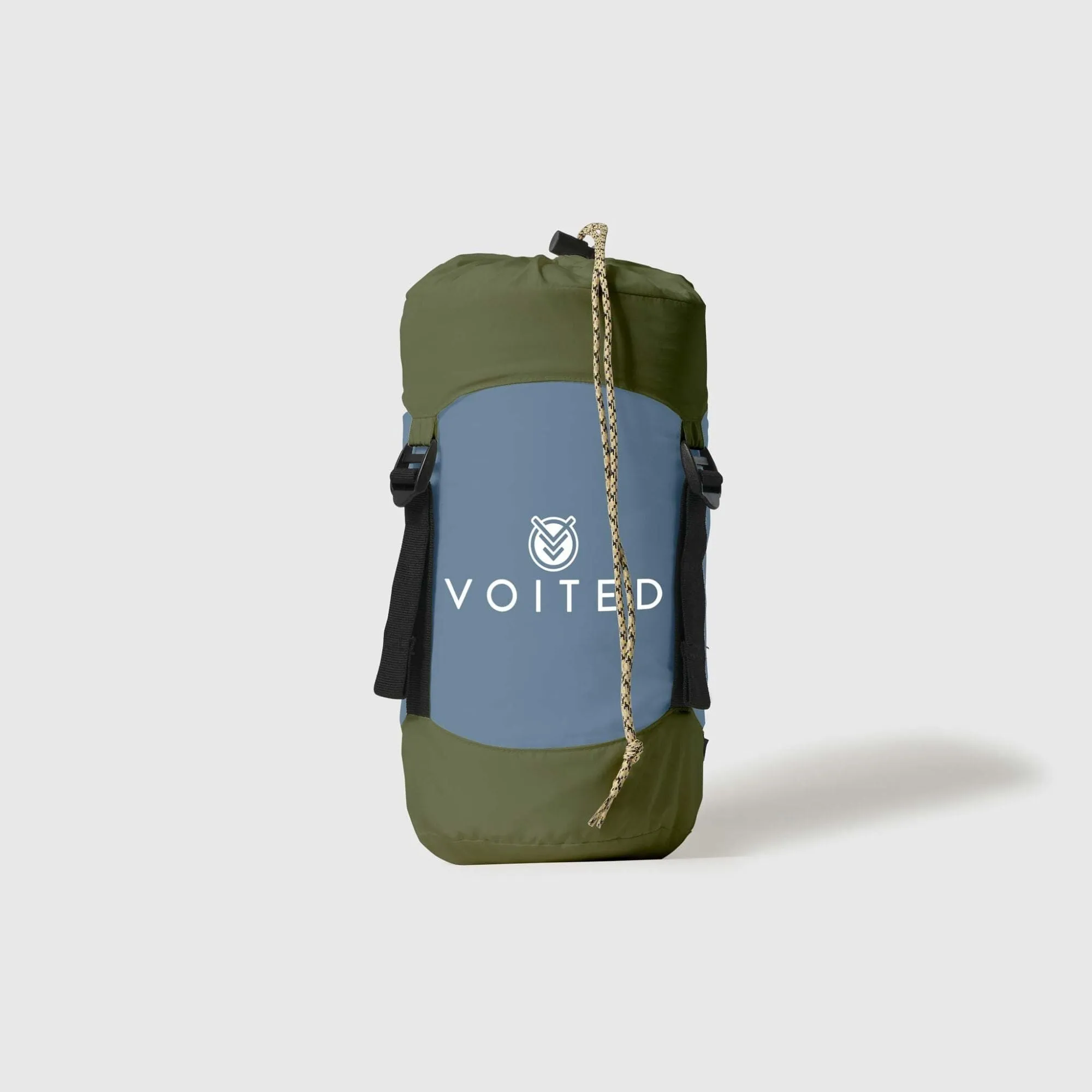 VOITED Recycled Ripstop Travel Blanket - Olive/Mountain Spring