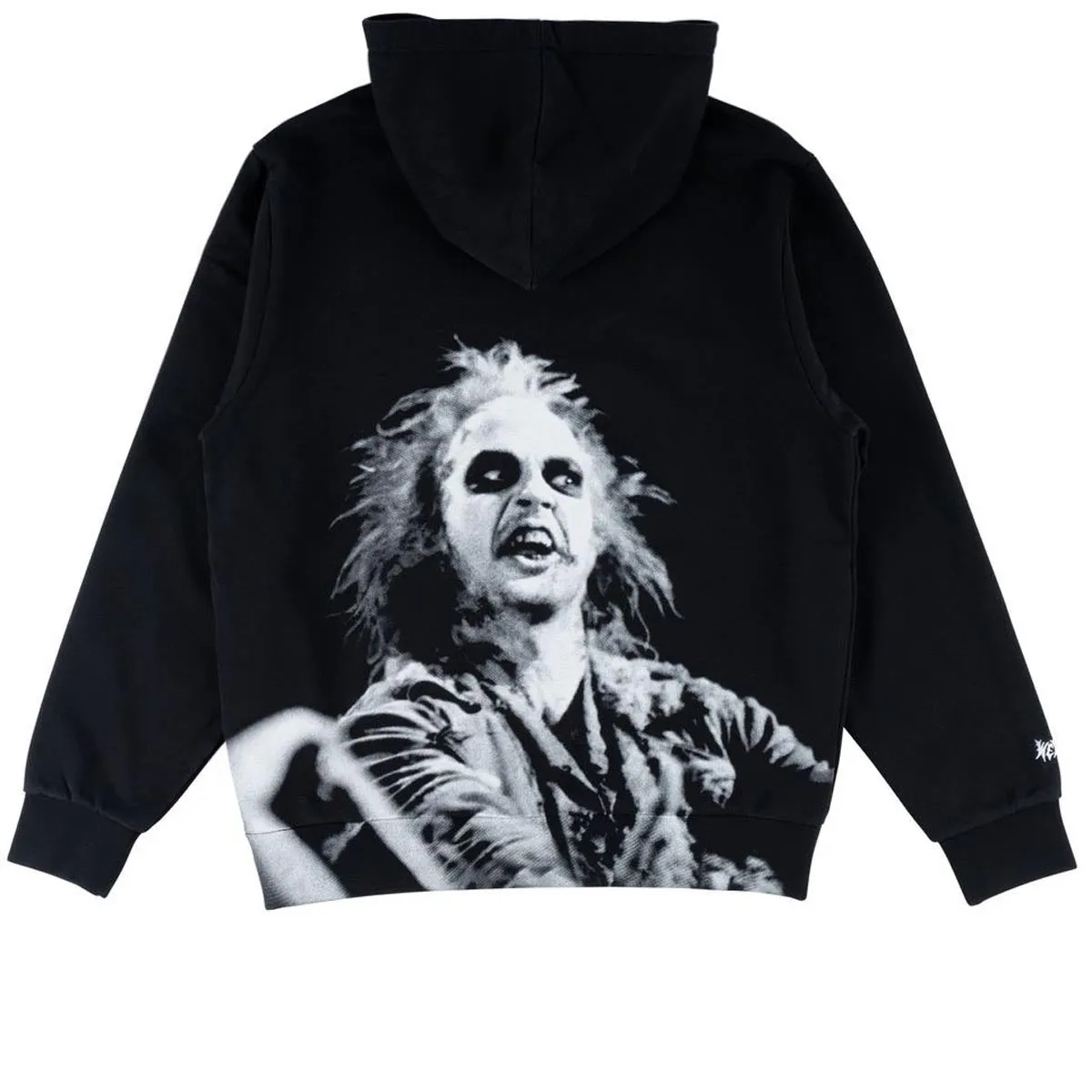 Welcome x Beetlejuice Qualified Pigment-Dyed Hoodie - Black