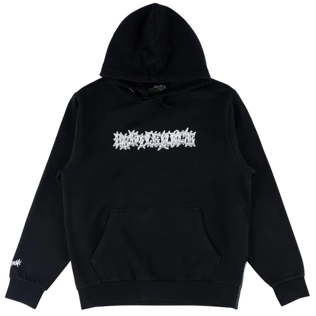 Welcome x Beetlejuice Qualified Pigment-Dyed Hoodie - Black