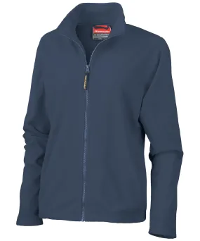 Womens Horizon high-grade microfleece jacket | Navy